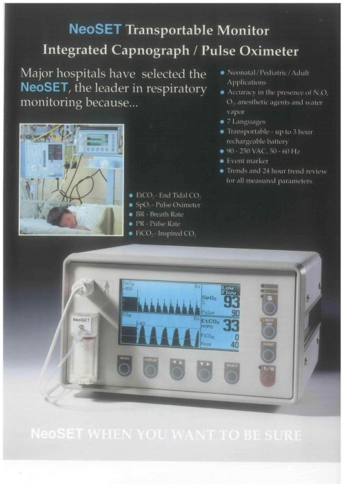 NeoSET Transpotable Monitor