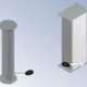 Guide Column with Integrated Hydraulic Pump